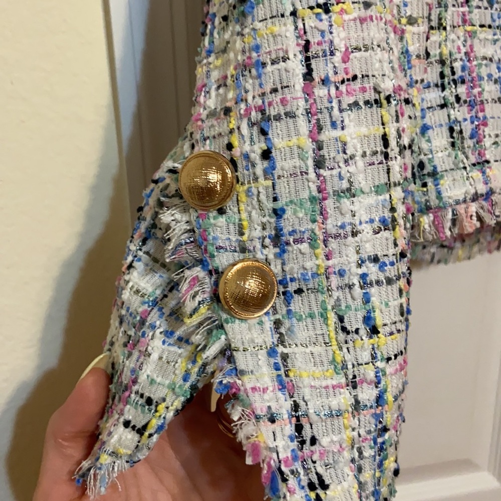✨NWT✨ Multi-colored structured blazer - Picture 4 of 9